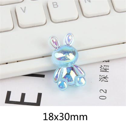 DecorBites™ Kawaii Rabbit Resin Cabochon for Scrapbooking and DIY Crafts