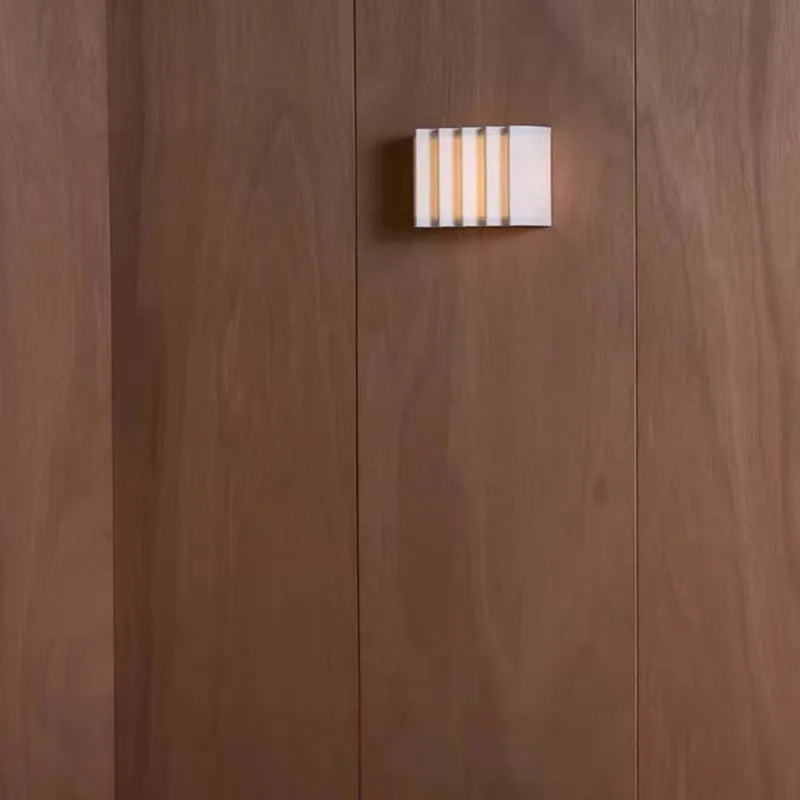 Decorbites™ Japanisches Stoff-LED-Wandleuchte für Hotel-Wohnzimmer, Schlafzimmer, Retro-Wandleuchten