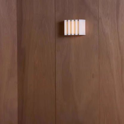 Decorbites™ Japanisches Stoff-LED-Wandleuchte für Hotel-Wohnzimmer, Schlafzimmer, Retro-Wandleuchten