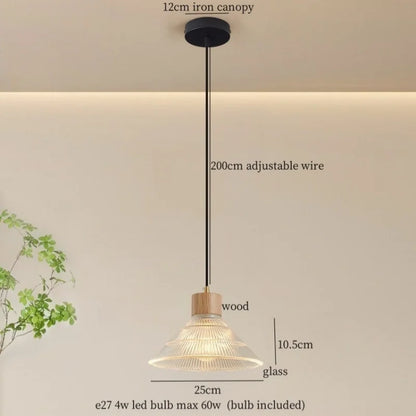 Decorbites™ Glas-LED-Pendantleuchte – Moderne nordische Hängelampe für Zuhause und Esszimmer