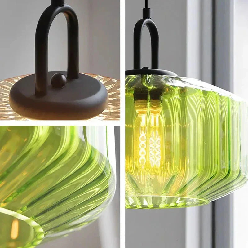 Decorbites™ Glas-LED-Hängeleuchter Bunte Kücheninsel-Leuchte