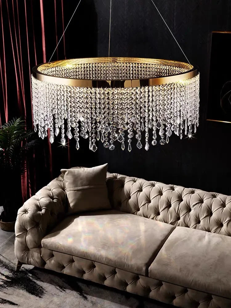 Decorbites™ Kristall-Lüster: Moderne nordische LED-Hängeleuchte für luxuriöse Heimdekoration