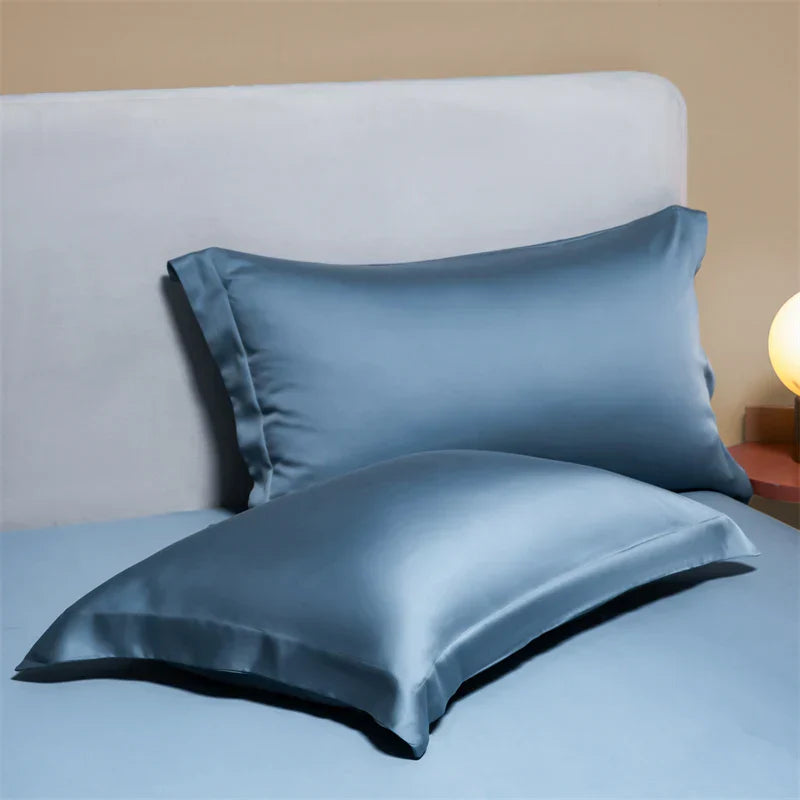 Decorbites™-Ägyptische-Baumwoll-Kissenbezug-Set - Einfarbig Kissenbezüge