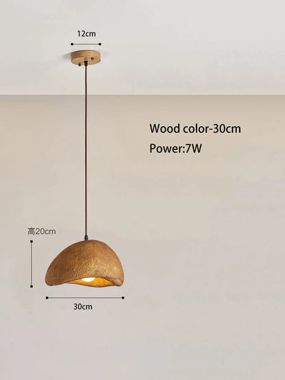 DecorBites™ Cream Style Cloud Chandelier Cement LED Pendant Lamp - Modern Hanging Light