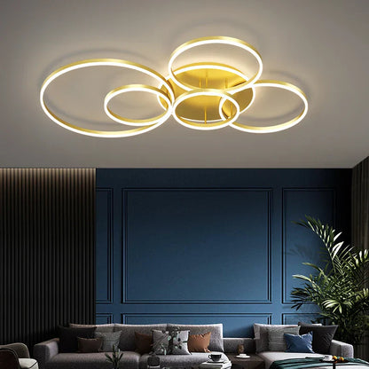 Decorbites™ LED-Deckenleuchter-Ringe Pendelleuchte - Minimalistische Heimbeleuchtung