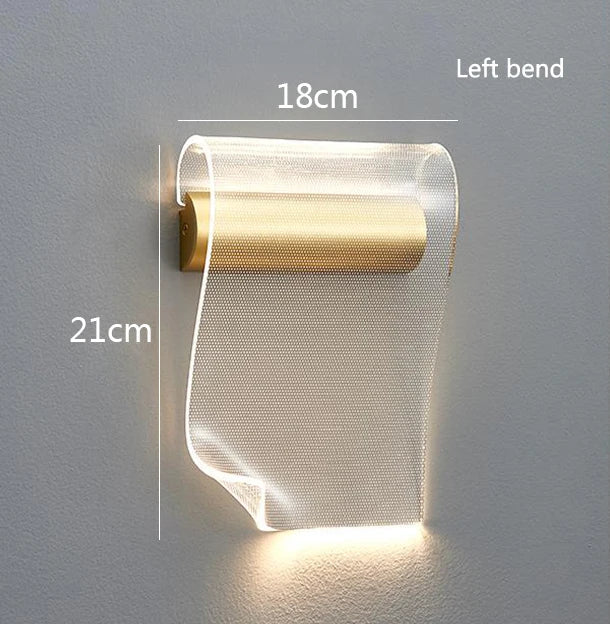 Decorbites™ Himmlische Buch LED Wandlampe - Modernes Acryl-Design für Wohnzimmer und Schlafzimmer