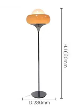 Decorbites™ Guzzini Moderne Bauhaus-Tischlampe Schlafzimmer Arbeitszimmer Wohnzimmer Retro Gelb Creme