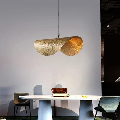 Decorbites™ Blatt Leuchte Kupfer Kronleuchter Pendellampe für Nachttisch Wohnzimmer Esszimmer Bar