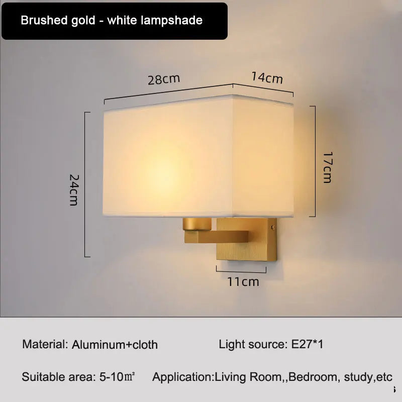 Decorbites™ Elegante Wandlampe für das Schlafzimmer, modernes & minimalistisches Design für Hotel & Wohnzimmer
