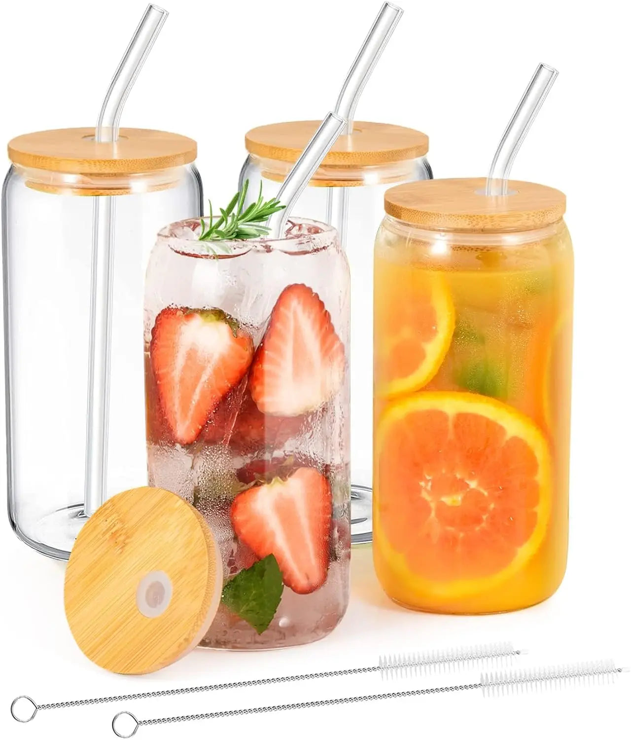 Decorbites™ Glas-Bubble-Tea-Becher-Set – Elegantes Geschirr für Partys