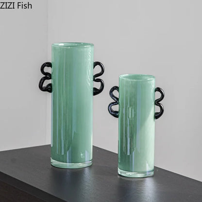 Decorbites™ Smaragdgrünes Glasvasen-Hydroponik-Pflanztöpfe Blumenraumausstellung