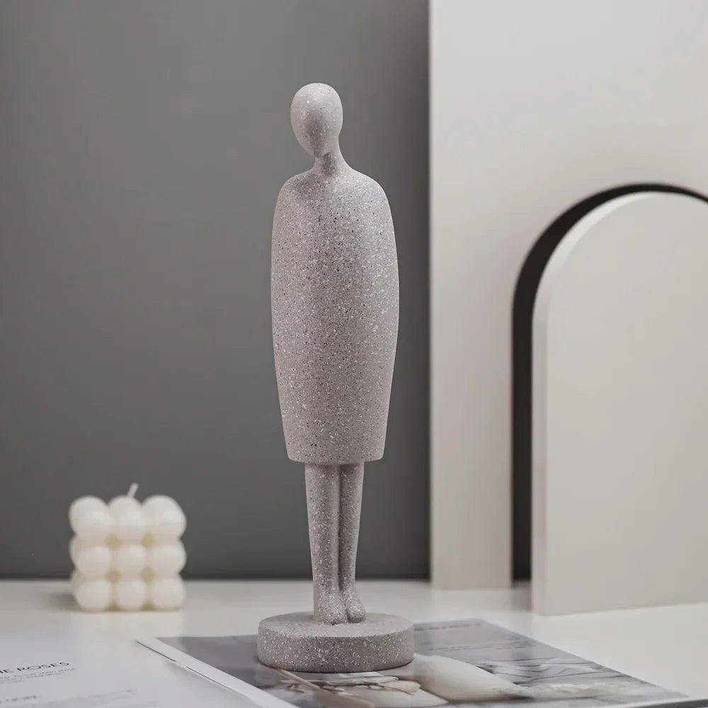 Decorbites™ Abstrakte Menschen Harz-Statuen-Set für moderne Heimdekoration