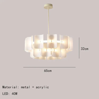 Decorbites™ LED-Kronleuchter: Moderne Acryl-Küchenbeleuchtung mit verstellbarer Dimmung