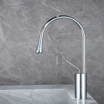 Decorbites™ Gebürsteter Gold Waschbeckenarmatur Heiß Kalt Schwarz Spüle Küche Schwenkbar Wasserhahn