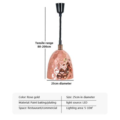Decorbites™ Elektrische Heizlampe Teleskop-Aufhängung zur Lebensmittelkonservierung für Restaurants