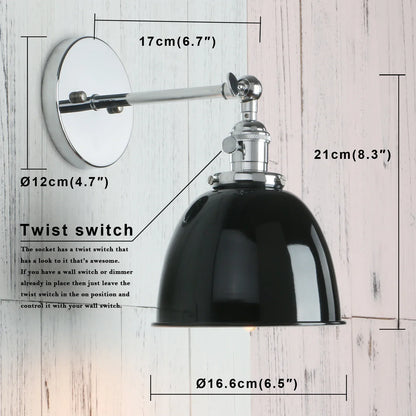 Decorbites™ Industrielle Vintage Wandlampen für Schlafzimmer Küche Treppenhaus Loft Dekoration