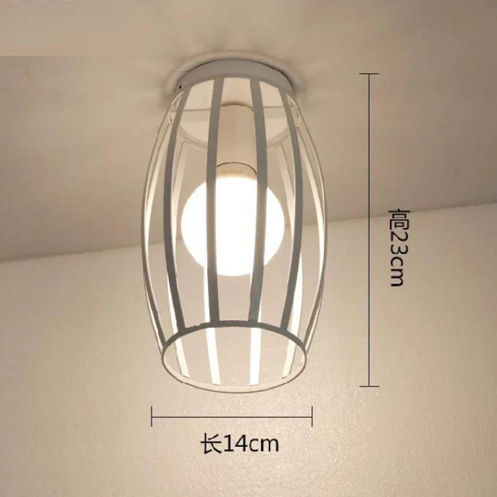 Decorbites™ Industrielle E27 Deckenlampe: Vintage Retro Loft Stil für die Dekoration im Wohnzimmer und in der Küche zu Hause