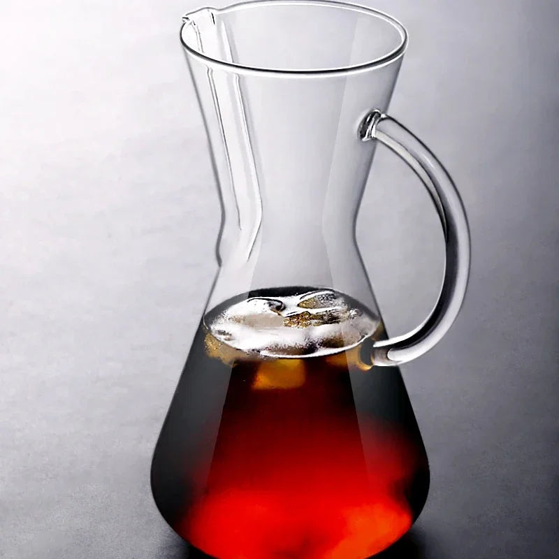 DecorBites™ Barista Kettle Pot Coffee Strainer Pitcher Set for Cafe and Home