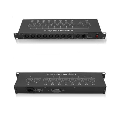 Decorbites™ DMX512-Splitter: 8-Kanal-Signalverstärker für Bühnenbeleuchtung, Beste Qualität