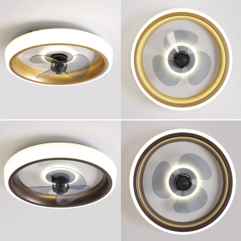 Decorbites™ 50 cm Deckenventilator mit unsichtbaren Flügeln, geräuschloser Betrieb für Schlafzimmer, Wohnzimmer