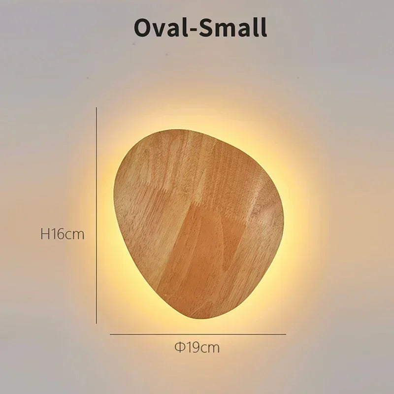 Decorbites™ LED-Holz-Wandleuchten Modern Minimalistisches Wohnzimmer-Schlafzimmer-Dekor