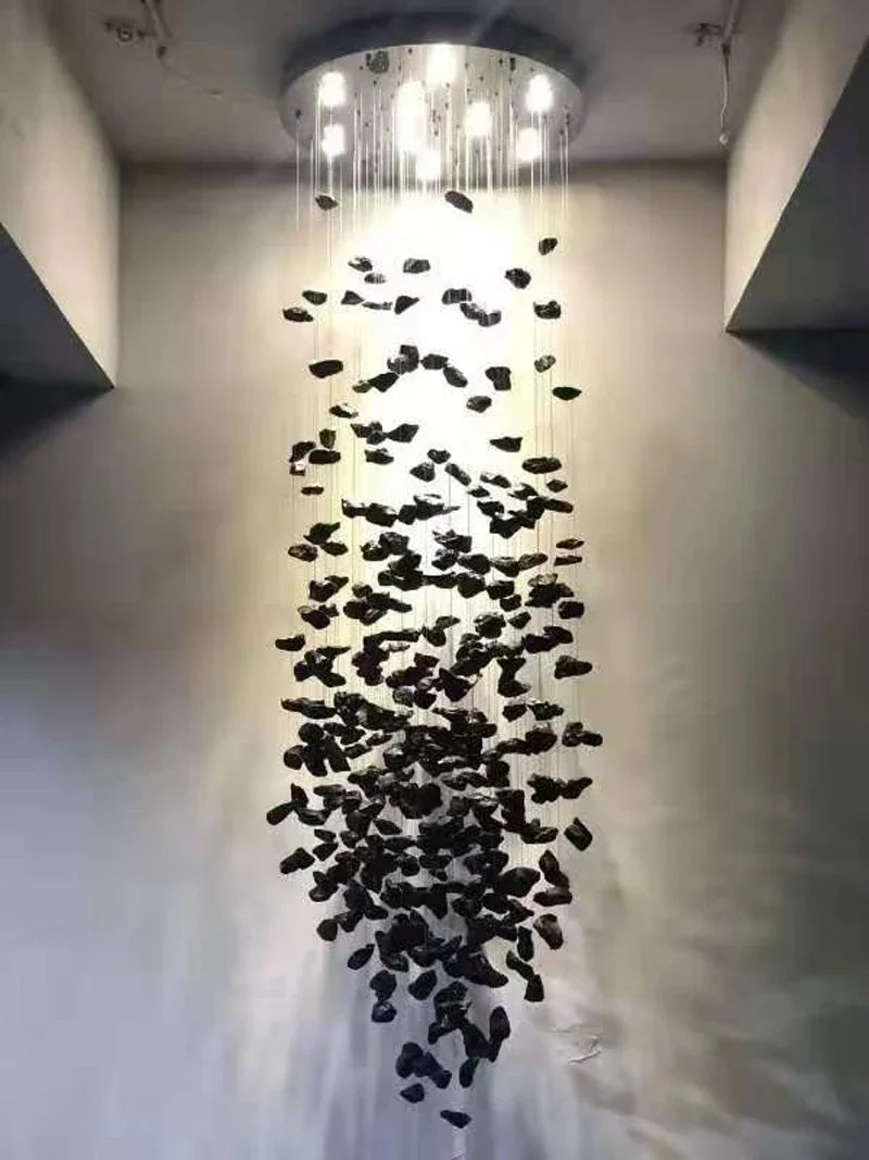 Modern Crystal Staircase Chandelier