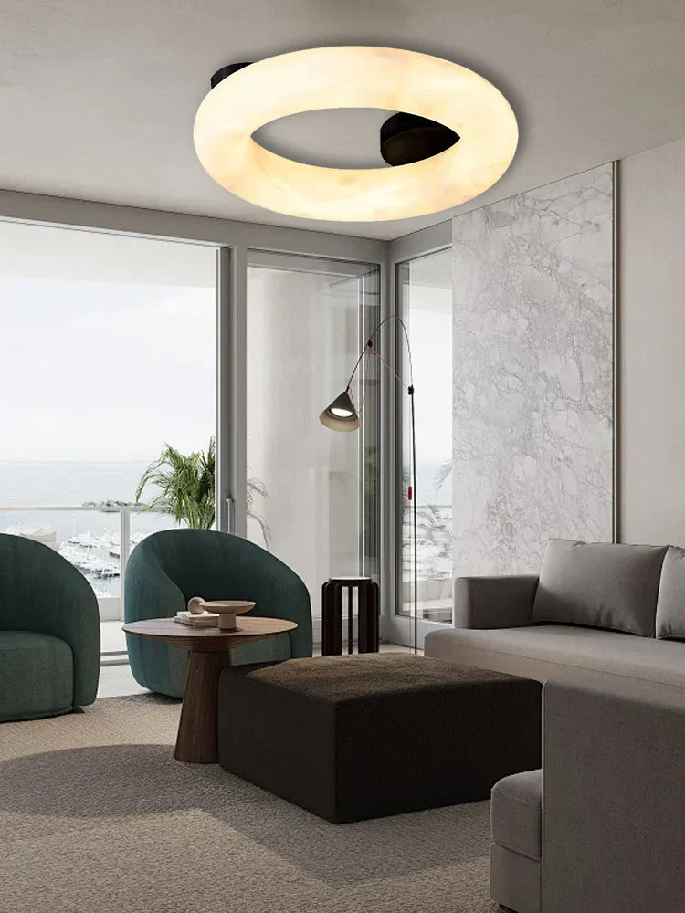 Decorbites™ Elegante Deckenleuchter aus Alabaster-Marmor für Wohnzimmer und Schlafzimmer