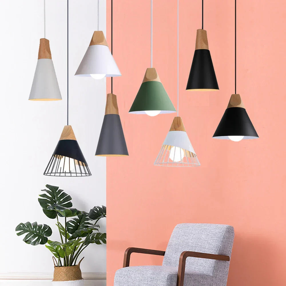 Decorbites™ Industrielle Pendelleuchte Modern Vintage Retro Loft Hängelampe Nordisches Design