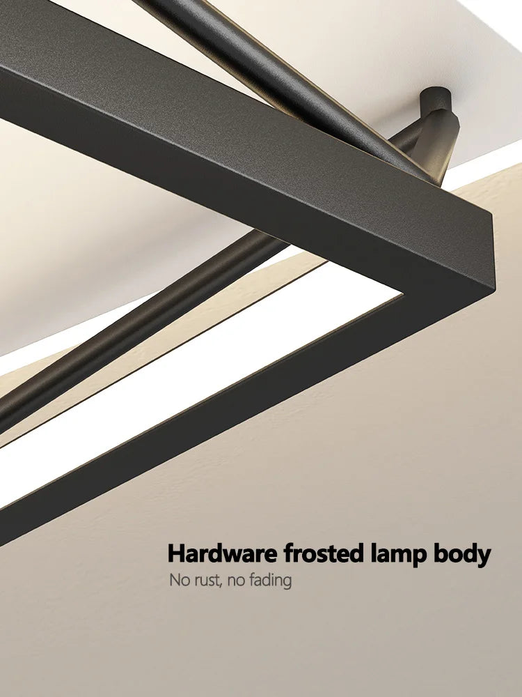 Decorbites™ Geometrische LED-Deckenleuchte_Nordisches minimalistisches Design für modernes Schlafzimmer