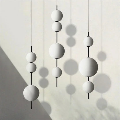 DecorBites™ Glass Ball LED Pendant Light for Modern Restaurant, Cafe, Bedroom & Kitchen
