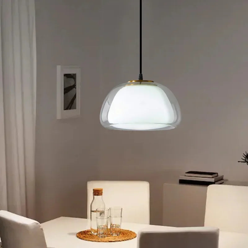 DecorBites™ Glass Jelly Pendant Lamp for Living Room Kitchen Dining - Denmark Suspension Light