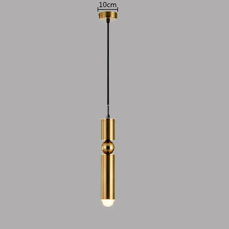 Decorbites™ Messing-Hängeleuchte - Moderne minimalistische nordische Bar Kleine LED-Hängeleuchte