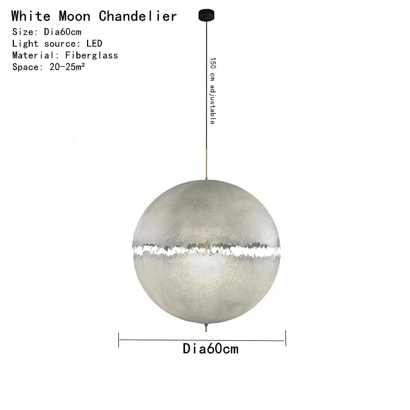 Decorbites™ Designer-Mondanhänger-Leuchter Hochwertige LED-Beleuchtung für Wohnzimmer und Schlafzimmer