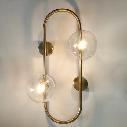 Decorbites™ Messing-LED-Wandleuchte für Schlafzimmer, Wohnzimmer, Hotel – Moderne dekorative Beleuchtung