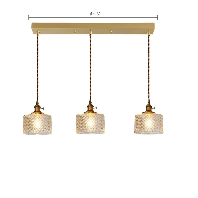 Decorbites™ Grüne Glas-LED-Hängeleuchten für Innenbeleuchtung im Zuhause, Wohnzimmer, Bar & Café