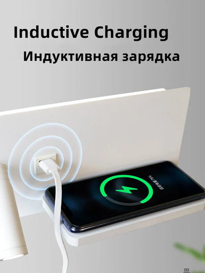 DecorBites™ LED Wall Light with USB Phone Charging - Modern Multipurpose Home Decor