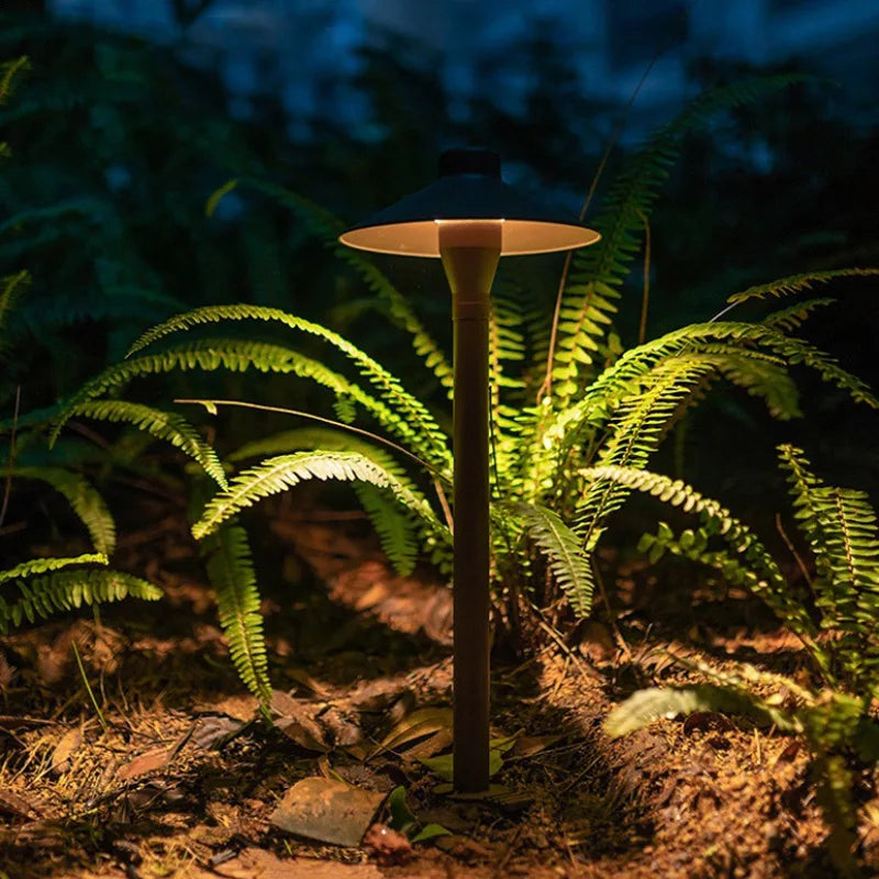 Decorbites™ LED Rasenleuchte: Wasserdichte Aluminium-Scheinwerfer für Außenbereich, Hof, Garten, Park, Weg