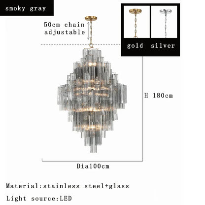 Decorbites™ Große Weiße Glas-Deckenleuchte als Anhängerleuchte für die Wohnraumausstattung