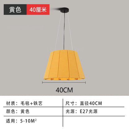 Decorbites™ Echo Gefiltrte Pendelleuchte: Nordischer Stil, kreatives Design, farbiger Lampenschirm, Beleuchtung für Wohnzimmer & Esszimmer