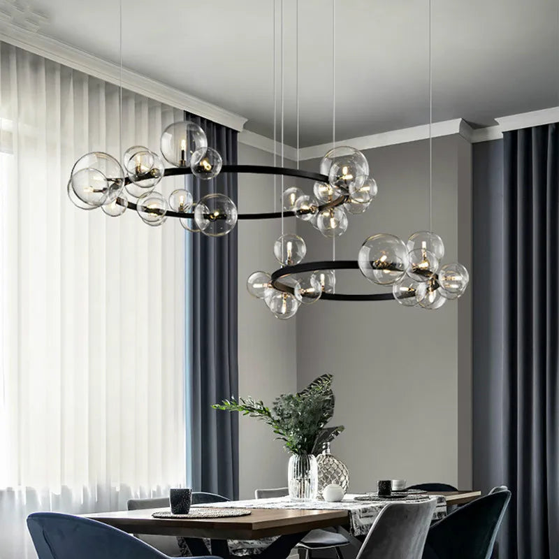Decorbites™ Glasballen-G9-LED-Kronleuchter: Modernes minimalistisches nordisches Design
