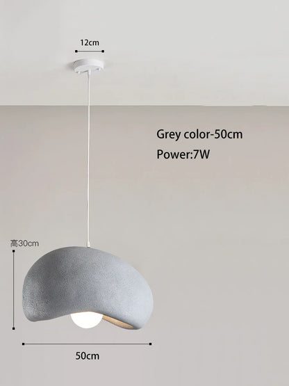 DecorBites™ Cream Cloud Chandelier: Modern LED Pendant Lamp for Home, Restaurant, Bar