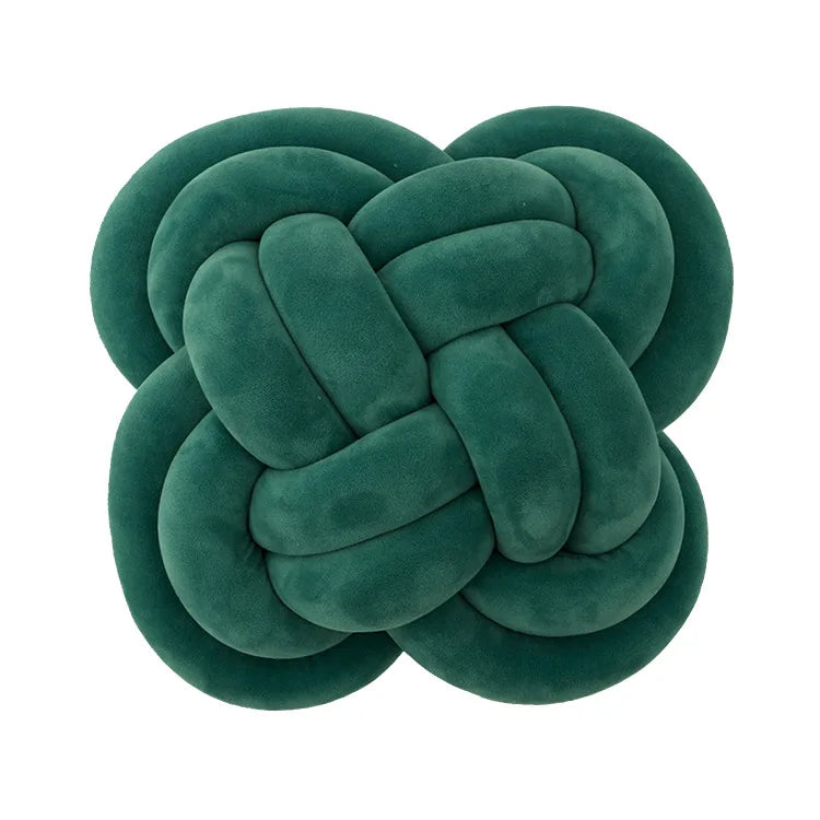 Plush Knot Ball Pillow