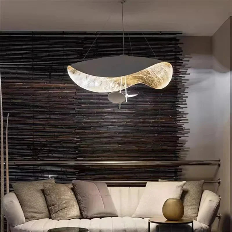 Decorbites™ Lederarm Manta Hängeleuchte – Industrieller Retro-Stil Weiß/Schwarz Deckenlampe