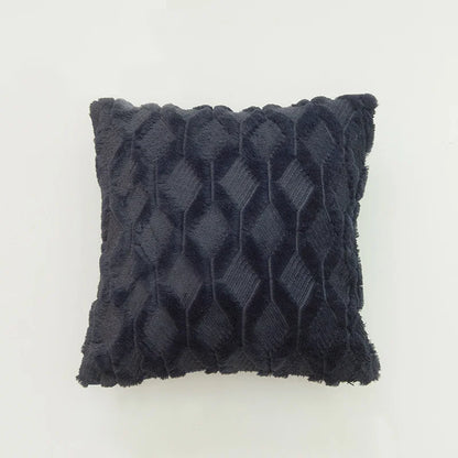DecorBites™ Diamond Solid Embroidery Cushion Cover - Modern Home Decor