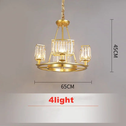 Decorbites™ Kupferkristall-Lüster: Moderne LED-Deckenleuchte für Heimdekoration & Atmosphäre, Wohnzimmer, Esszimmer, Schlafzimmer