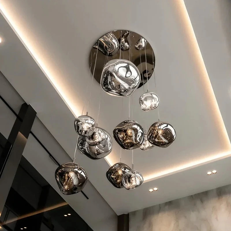 Nordic Lava Acrylic Pendant Light