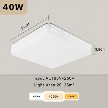 Decorbites™ LED-Deckenleuchter: Modernes 220V-Leuchten für das Wohnzimmer mit ultradünnem Design