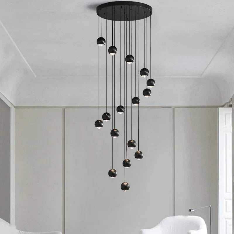 Decorbites™ Globuslinse Metall-Kronleuchter für Wohnzimmer Küche Schlafzimmer Café Treppenhaus Villa
