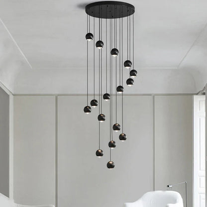 Decorbites™ Globuslinse Metall-Kronleuchter für Wohnzimmer Küche Schlafzimmer Café Treppenhaus Villa