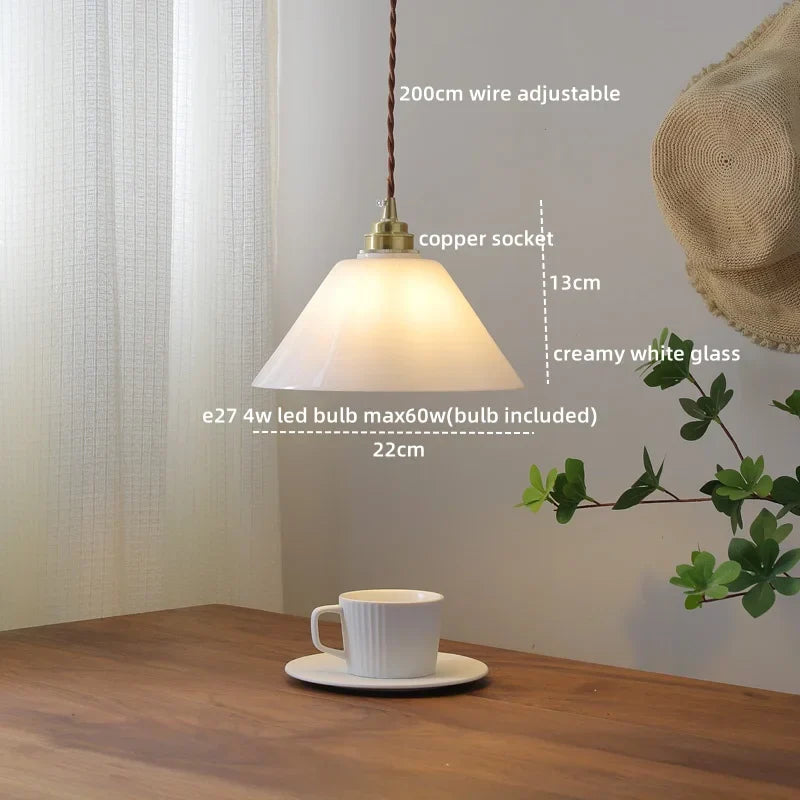 Decorbites™ Grüne Glas-LED-Pendantleuchten Moderne Hängelampe Heimdekoration
